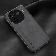 Fashion Soft TPU Shockproof Casing for Vivo IQOO 12 Pro / IQOO12 5G Skin Feel PU Leather Back Cover 