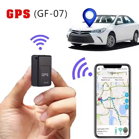 GF07 Magnetic Mini Car Tracker GPS Real Time Tracking Locator Device Magnetic GPS Tracker Real-time 