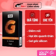 Bao cao su Mingliu G Cam điểm nổi - Hộp 10 cái | GUNSHOP VIỆT NAM