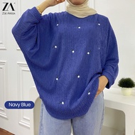 ZOE ARISSA BLOUSE MUSLIMAH WOMEN BLOUSE Batwing Baggy Style Blouse Sulam Batwing CEMPAKA Batwing Sul
