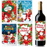 (15*10cm) 8Pcs/Pack Big Size Christmas Gift Packing Sticker Seal Sticker