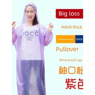 baju hujan tebal tahan lasak baju hujan motor Jas hujan sekali pakai