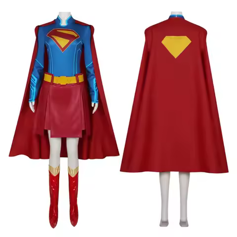 Women Halloween Party Superhero Superwomen Kara Kent Cosplay Costume