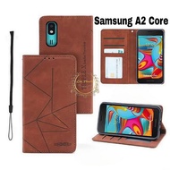 Casing Samsung A2 Core Case Flip Magnet Cover Smartphone Cover