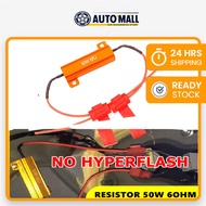 50w 6 Ohm Turn Signal Resistor Solution for Hyper Flash Led Turn Signal Lights
