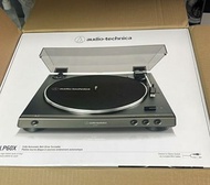 日本國內版audio technica 入門級全自動 內置喇叭 黑膠碟機 AT-LP60X DGM