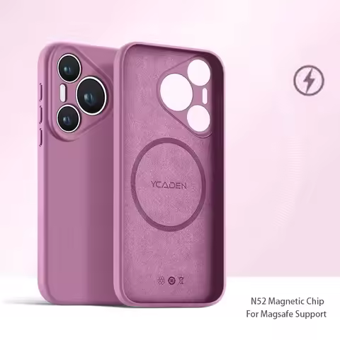 Wireless Charging Magnetic Liquid Silicone Case For XIAOMI POCO F8 F7 Ultra F6 F5 Pro Soft Skin fluf