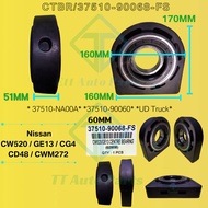 Long Shaft Mounting / Centre Bearing / Bearing Tengah 60MM Nissan Cw520 CWM272 37510-NA00A 90060 [CT