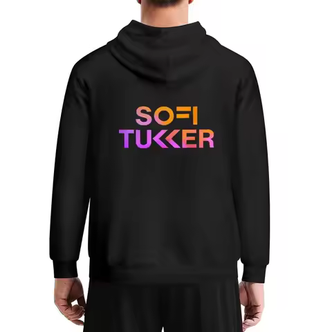 Sofi Tukker Text v2 - 2 Rows Hoodie fashion men korean autumn clothes korean clothes graphic t shirt
