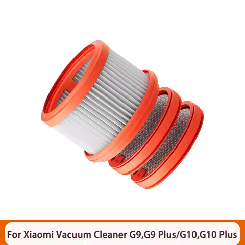 Filter Kit for Xiaomi Vacuum Cleaner G9, G9 Plus / G10, G10 Plus, Washable HEPA Filter Replacement