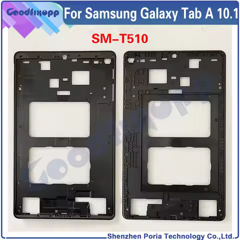 For Samsung Galaxy Tab A 10.1 (2019) SM-T510 T510 Media Case Front Frame Screen Frame Middle Bezel O