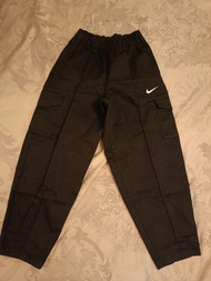 Nike 女裝黑色工裝褲九分褲 四袋