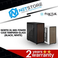 FRACTAL DESIGN NORTH XL MID-TOWER CASE TEMPERED GLASS (BLACK, WHITE)