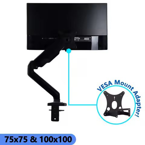 Brand New VESA Mount Adapter Bracket for LG 24MP58VQ 24MP59G 24MP59HT 24MP60VQ VESA Adapter 75x75 &