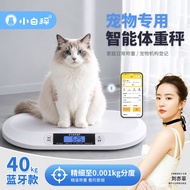 Small White Scale Pet-Specific Weight Scale Large-Scale Dog Cat Weighter Household Small Animal Scal