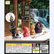 Ready Stock Japan YELL Meditation Animal Hippo Octopus Baboon Capsule Toy MUXH