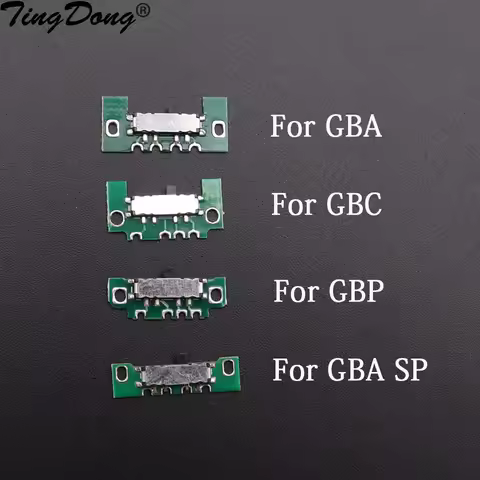 1PCS For GBA / GBC / GBP / GBA SP Power ON OFF Power Switch Button for GBA Game Boy Advance Color Po