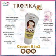 Tropika Baby Herbal Cream Baby Bubble Wash Baby Oil & Hair Krim Herbal Tropika