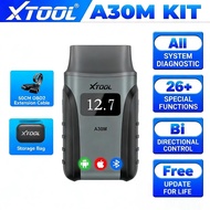 XTOOL A30M Bidirectional OBD2 Scanner KIT, All System Diagnose with Free Update, 26 Resets CANFD FCA