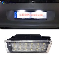 NOBELJIAOO 1Pc Car LED License Plate Light Replacement Canbus Error Free Car 12V Lamp For Renault Cl