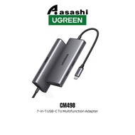 UGREEN REVODOK PRO 7-IN-1 USB-C HUB 4K30HZ 10GBPS PD100W (UG-CM498-15531)