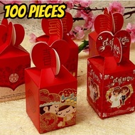 BEAUNIQUE Chinese Wedding Traditional Wedding Favors Candy Box Gift Box Doorgift