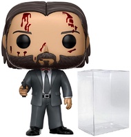 Funko Pop! Movies: John Wick Chapter 2 - Bloody Limited Chase Variant Vinyl Figure (Bundled with Pop