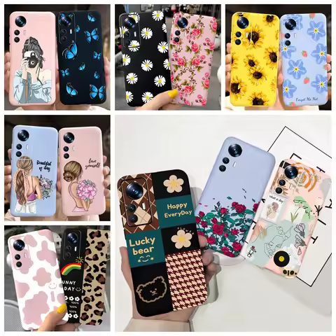 For Mi 11T Pro Case Xiaomi Mi 12T Pro Xiaomi 12T Liquid Silicone Soft Phone Cover For Xiaomi 11T Pro