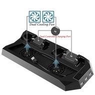 【Trending】 Ps4 Accessories Vertical Cooling Stand Cooler Fan Dual Joystick/controller/joypad Usb Charger For 4 Ps4