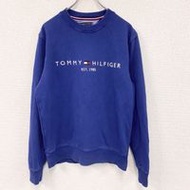 二手TOMMY HILFIGER Hilfiger 衛衣，藏藍色，L 碼