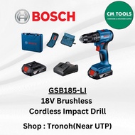 BOSCH GSB185-LI 18V 2.0Ah Cordless Combo Set c/w 23pcs Access Set (Battery x 2pcs & Charger x 1 pc) 
