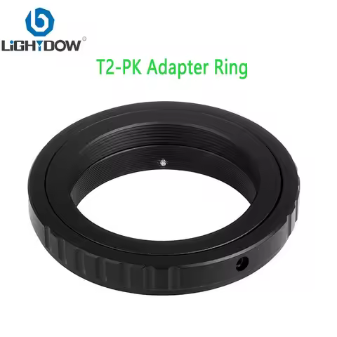 Lightdow T/T2 Mount Lens Adapter Ring for Canon Nikon Sony M43 Panasonic G7 GH5 G9 G6 G5 Olympus Mir