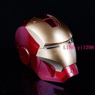 鋼鐵俠頭盔MK7 1:1 面具可打開 可發光 兒童禮物模型cosplay道具
