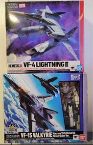 Hi Metal R 超時空要塞 Macross VF-4 Lightning lll 一條輝 機 & Vf-1s valkyrie macross 35th