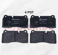 Brembo Brake Pad GT6 GT4 BM6 CTS V6 TT Sport TT8657 Caliper Front 6Pot Rear 4Pot P36018 P86043