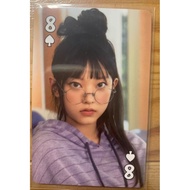 【OFFICIAL】NEWJEANS HAERIN POKER CARD