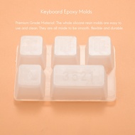 DIY Silicone Keycaps Resin Mold for Mechanical Keyboard Crystal Epoxy Molds Handmade Crafts Making T