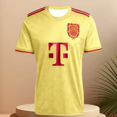 New Munich Men Football Jersey Clothes Home Tee B-Bayern Soccer Shirt 125-Years Anniversary Train Te