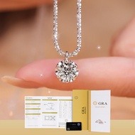 ((Comes with GRA Certificate) New Style s925 Silver Maximum Matching 3ct/9mm Moissanite High-End Sen