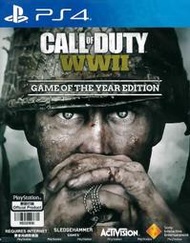 【全新未拆】PS4 決勝時刻 二戰 CALL OF DUTY WWII COD 年度版 中文版 【台中恐龍電玩】