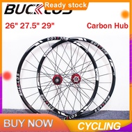 ♂✉BUCKLOS MTB bike Wheelset 26'' 27.5'' 29'' Mountain Bike Wheel Set Caibon Quick release Front Rear