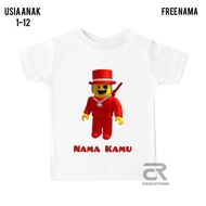 Roblox Sammy Kids T-Shirt, Latest Admin Abuse Kids T-Shirt, Free Name