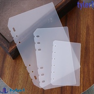 TYLER1 Notebook Divider Transparent A5 A6 A7 B5 A4 Board Page Matte Students Notebook Accessories Pl