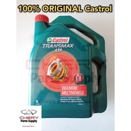 [READY STOCK] ORIGINAL Castrol ATF DEX Auto Transmission Fluid 4L Chery Eastar 2.0 2.4 Cherry Easter