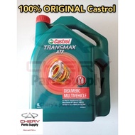 [READY STOCK] ORIGINAL Castrol ATF DEX Auto Transmission Fluid 4L Chery Eastar 2.0 2.4 Cherry Easter Minyak Gearbox