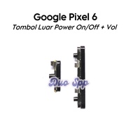 TOMBOL External Button 1 Set Power On Off Volume Pixel 6 / GB7N6 / G9S9B16 / G9S9B / GR1YH - Button 