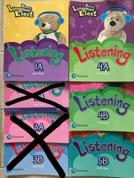 Primary longman elect 1A 3A 3B 4A 4B 5B listening 朗文英文 聆聽 小學一年級 三年級 四年級 五年級