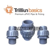 WATERMUR OUTER THREAD TS 1 x 3/4 TRILLION UNION PVC 1" x 0.75" WATERMOOR