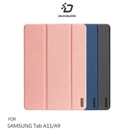 DUX DUCIS SAMSUNG Galaxy Tab A9/Tab A11 DOMO Shock-Resistant Leather Case Flat Protection Samsung Ta