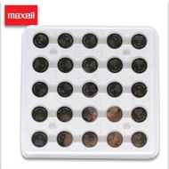 Velashop ถ่านนาฬิกา ถ่านกระดุม MAXELL Lithium Battery JAPAN 1.55 V. แบบหลุม แท้ 100% รุ่น CR2025 Max